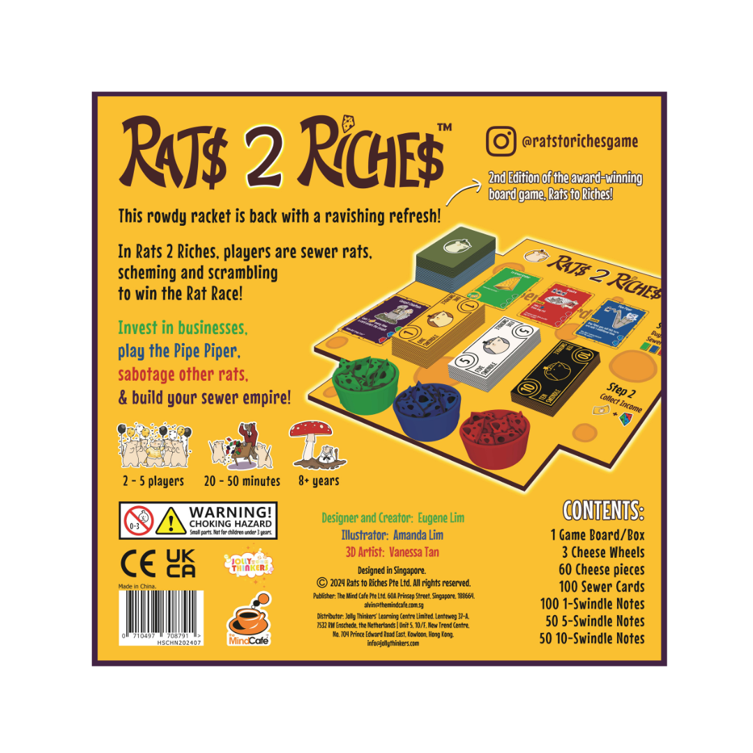 Rats 2 Riches Board Game