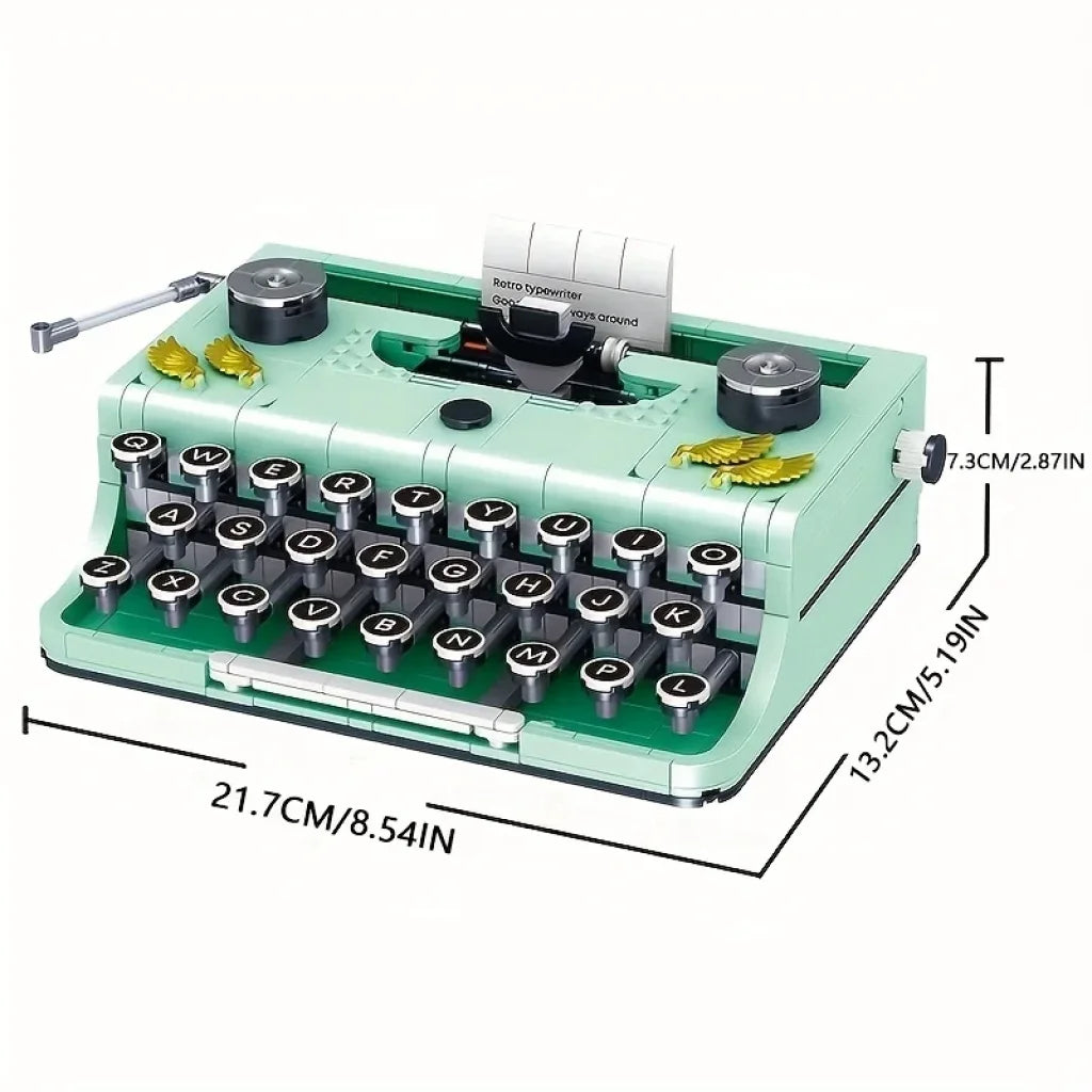 820Pcs Typewriter Building Blocks