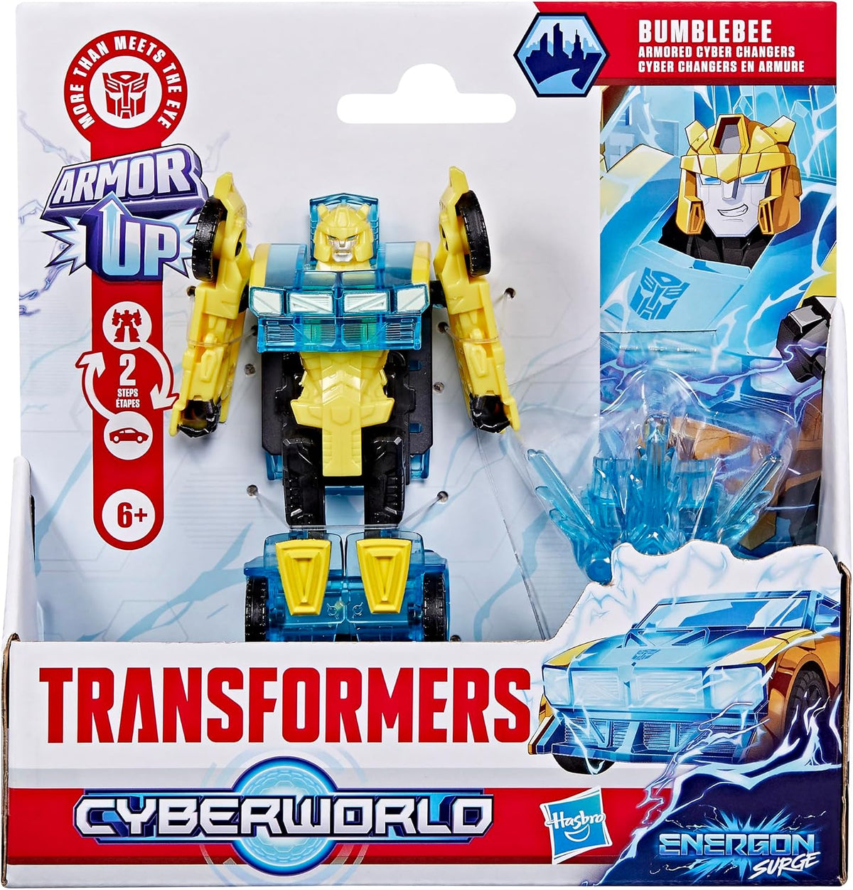 Transformers Cyberworld Armored Cyber Changers Bumblebee (U.P. $24.90)