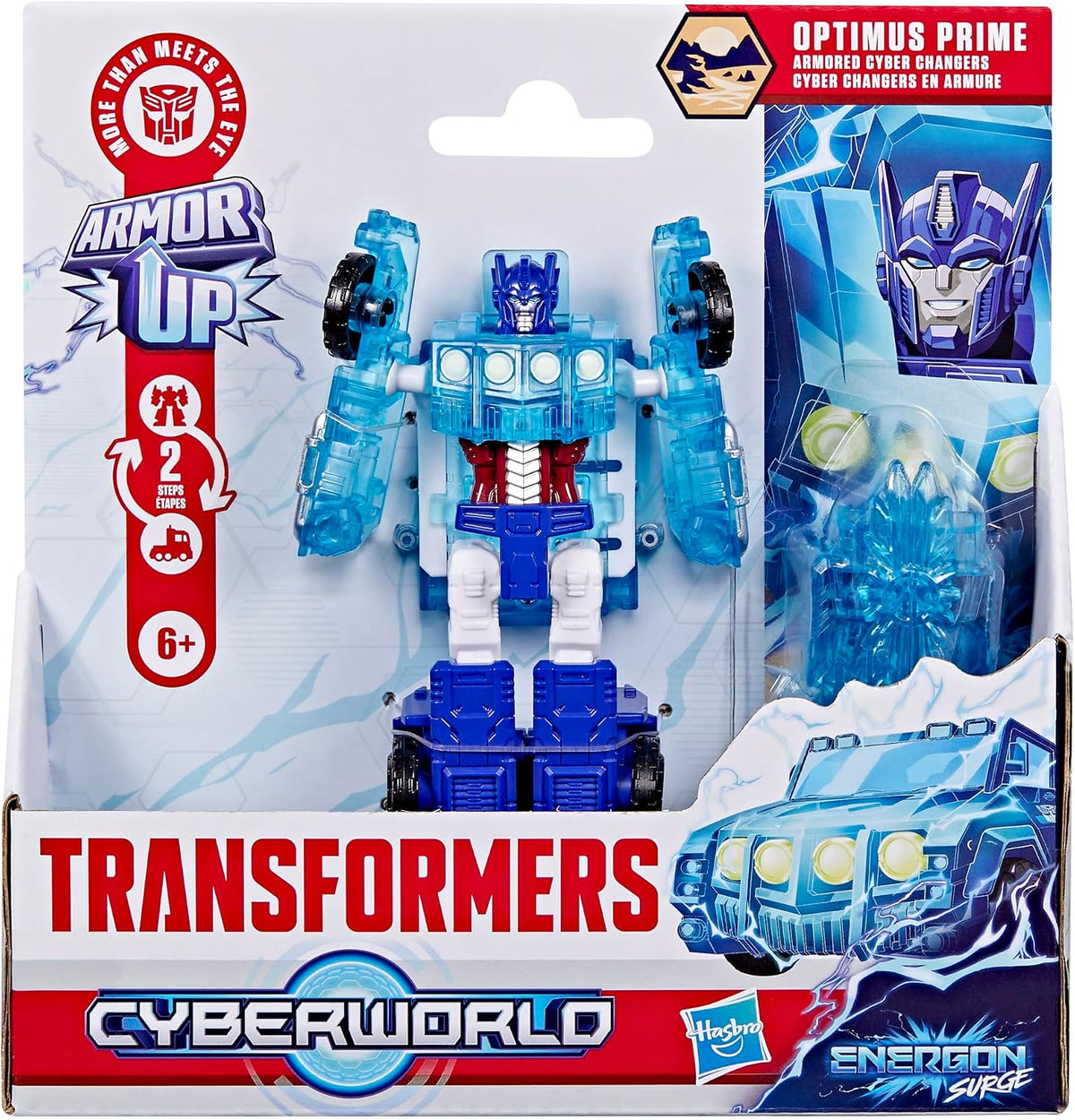 Transformers Cyberworld Armored Cyber Changers Optimus Prime (U.P. $24.90)