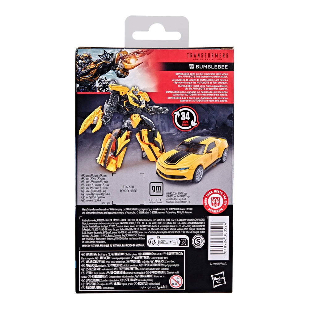 Transformers Studio Series Bumblebee Age of Extinction Deluxe (U.P. $38.90)
