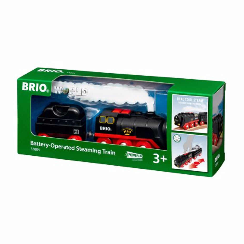 Brio Battery-Operated Steaming Train Brio