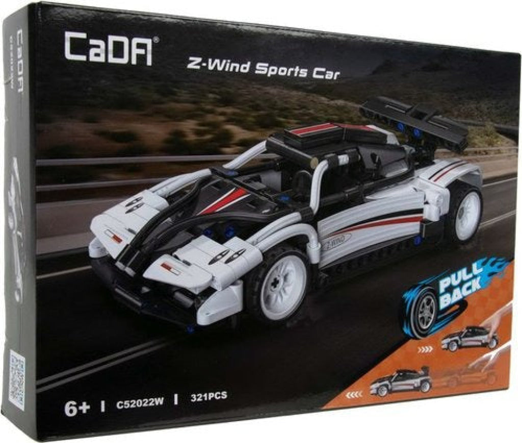 Cada Bricks Pull Back Sports Car Series-Z-Wind C52022W