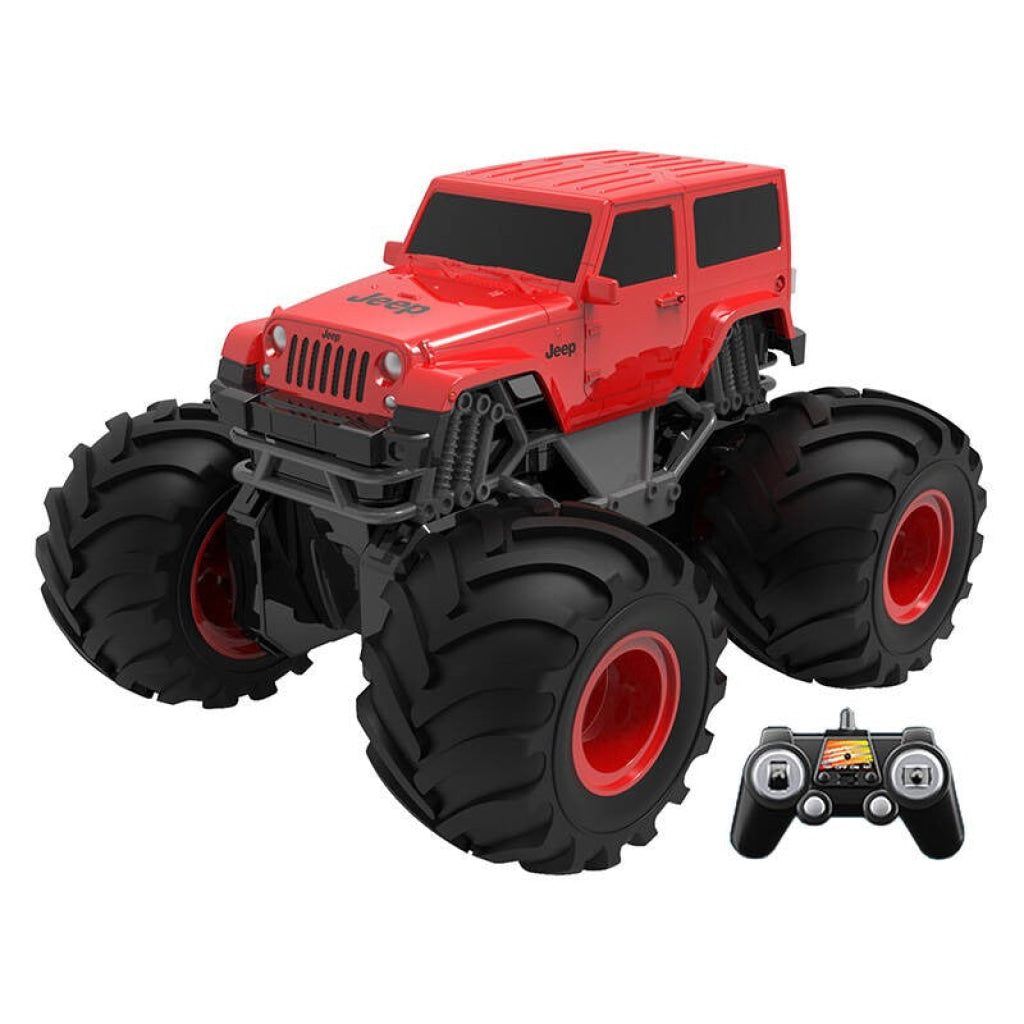 Double Ejeep Wrangler Amphibious Rc E342 Red E
