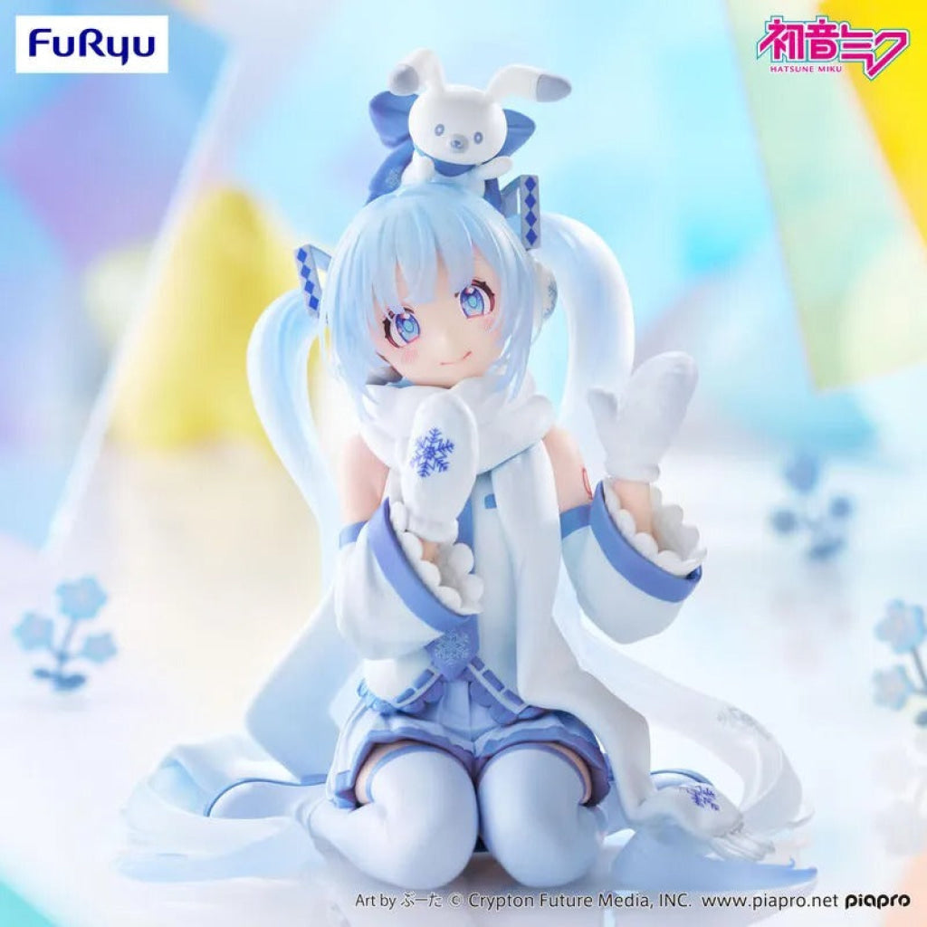 Furyu Hatsune Miku – Noodle Stopper Figure SNOW MIKU Sky Town 10th Version - Furyu
