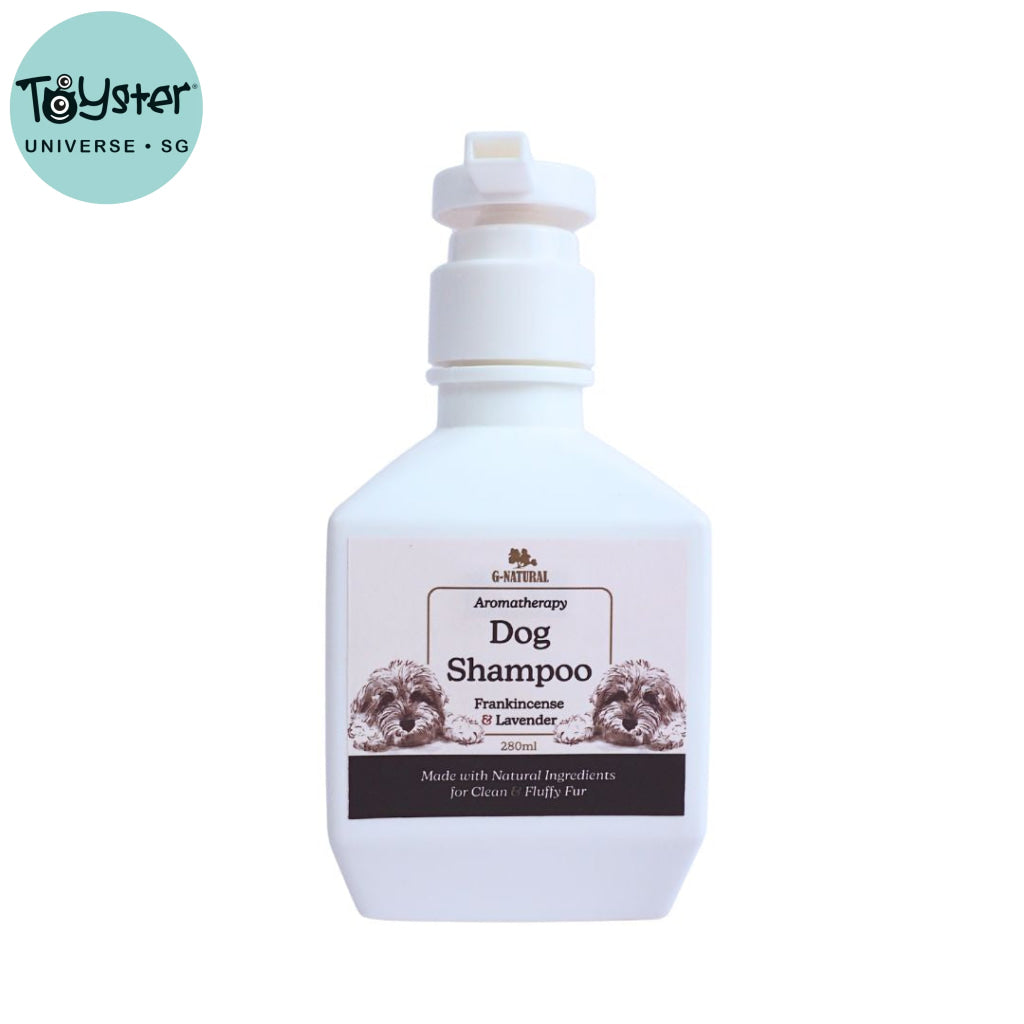 G-Natural Aromatherapy Dog Shampoo with Frankincense & Lavender EO