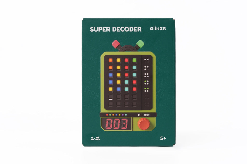 GiiKER Super Decoder – Code-Breaking Puzzle Game for Kids 5+ | Boost Logic Deduction & Early Math Skills Screen-Free