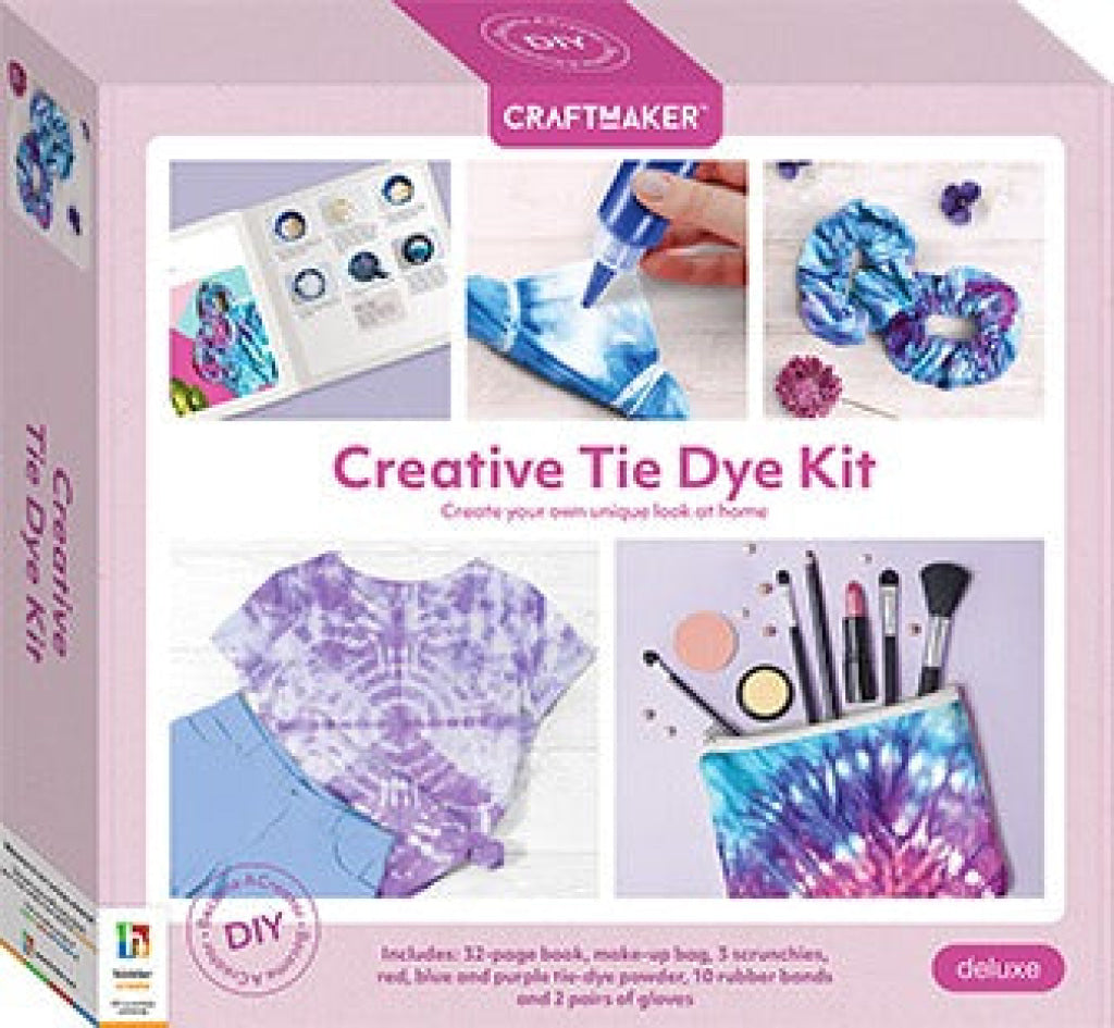 Hinkler Craft Maker Tie Die Kit - CRAFT MAKER