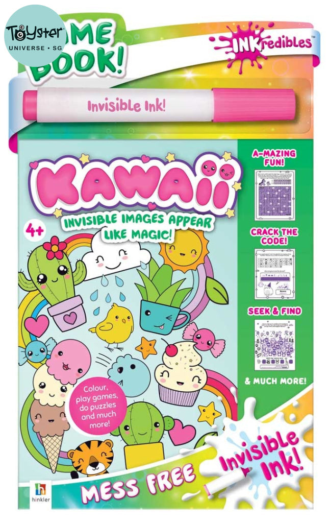 Hinkler Inkredibles: Invisible Ink Kawaii Inkredibles