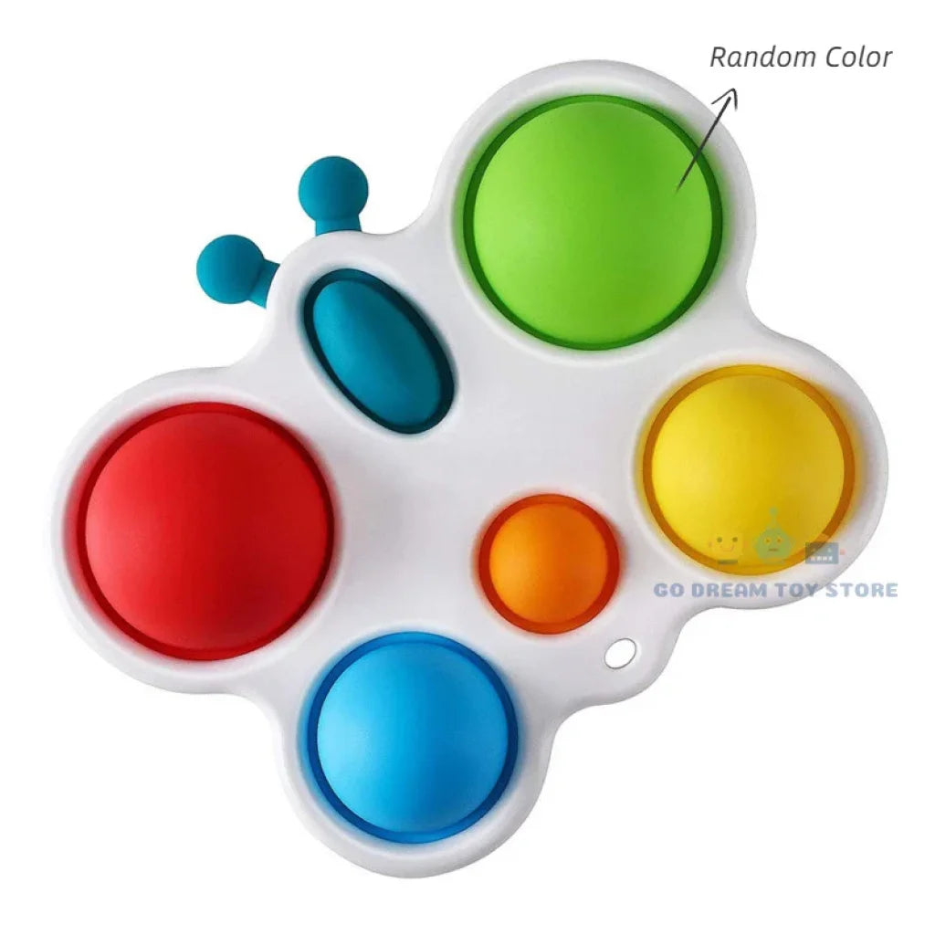 Infant Baby Toy Montessori Colorful Puzzle Board Butterfly