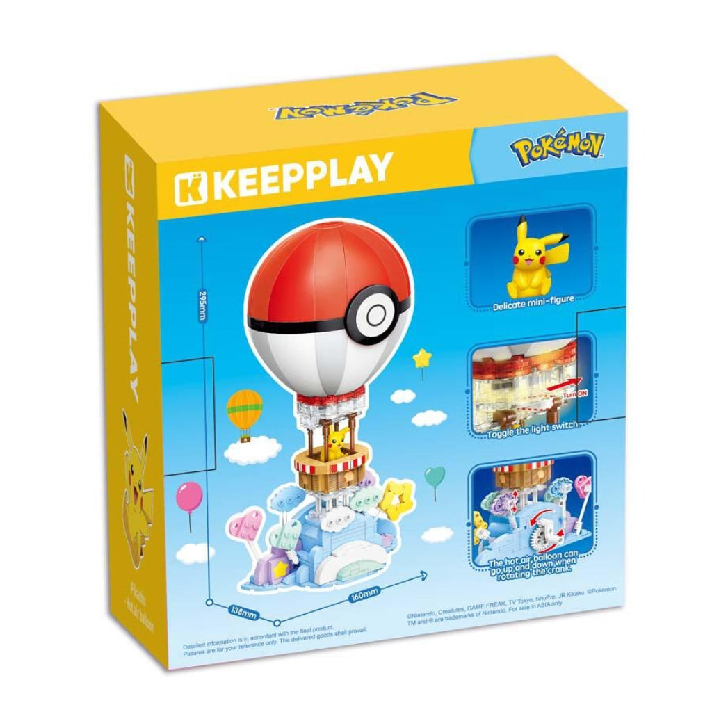Keeppley Pokémon Pikachu - Hot Air Balloon