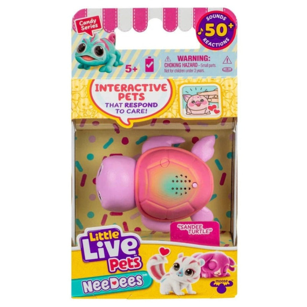 Little Live Pets S2 Needees - Assorted - Sandee Turtle - Little Live Pets