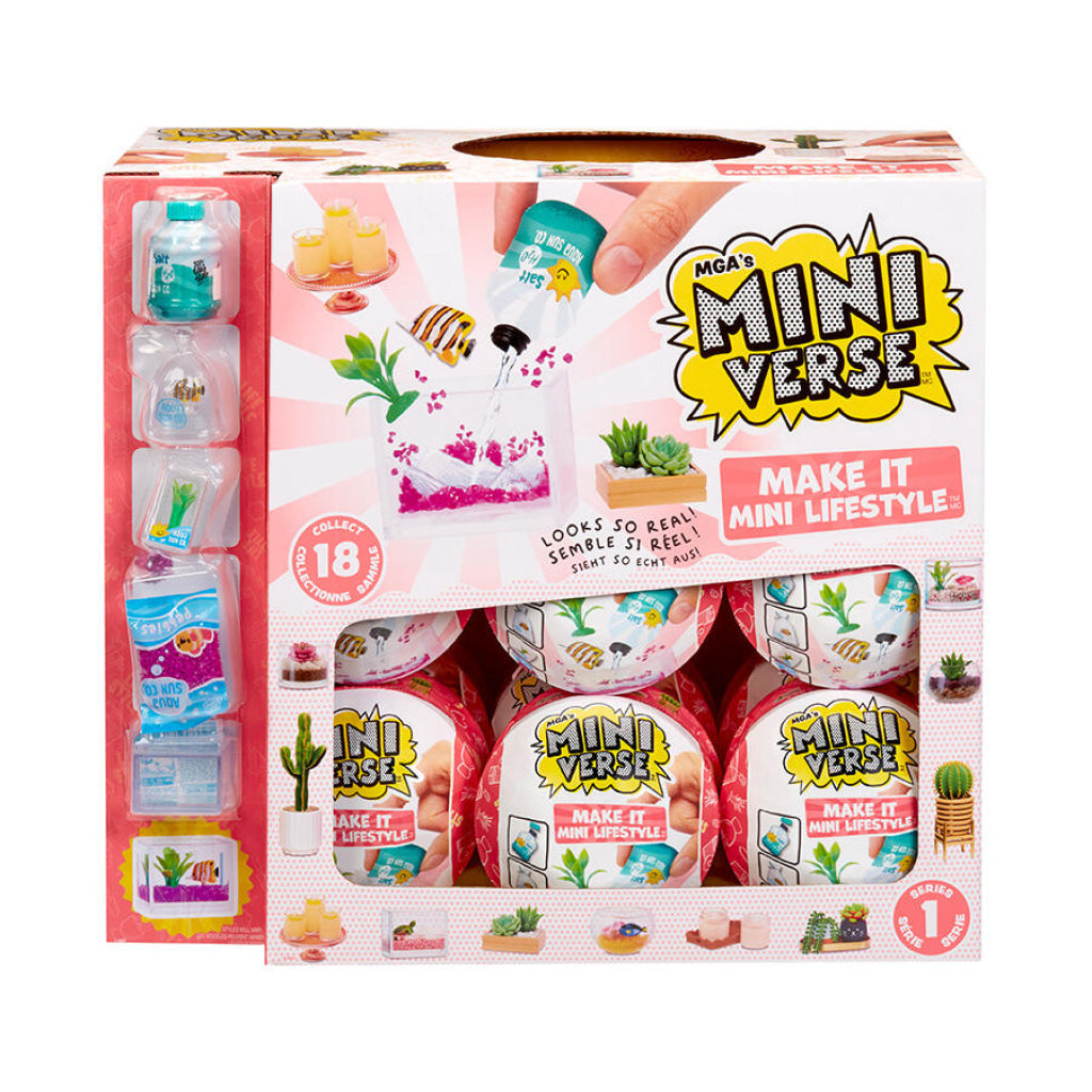 Mga’s Miniverse Make It Mini Lifestyle Series 1 Collectibles - Assorted Mga