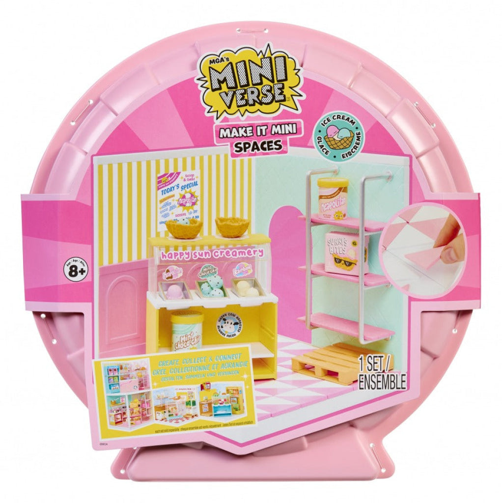 MGA’s Miniverse Spaces Starter Pack - Ice Cream Shop - MGA Miniverse