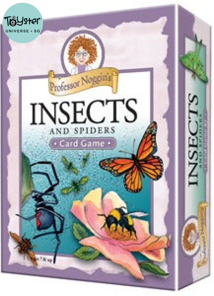 Professor Noggin’s Life Insects and Spiders Card Game Professor Noggin’s