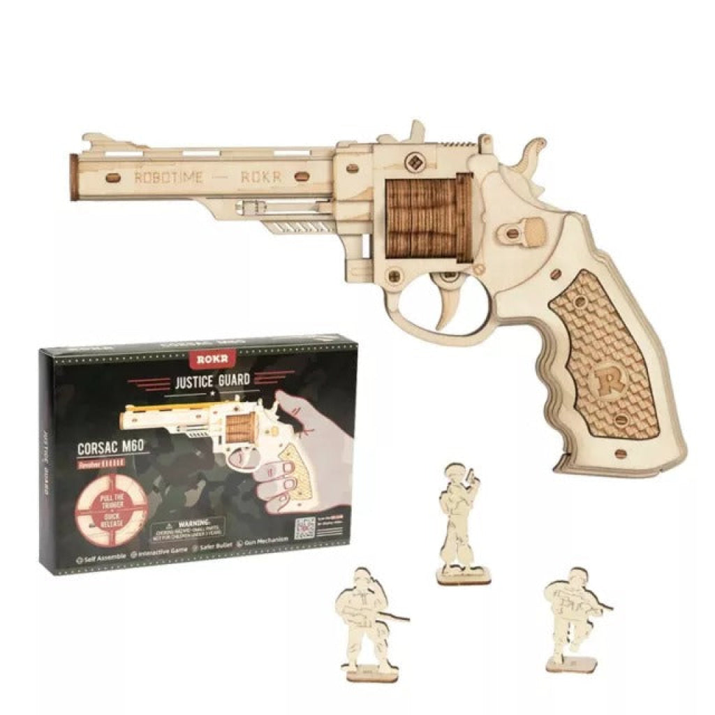 Robotime ROKR Corsac M60 Justice Guard Blaster Dropship