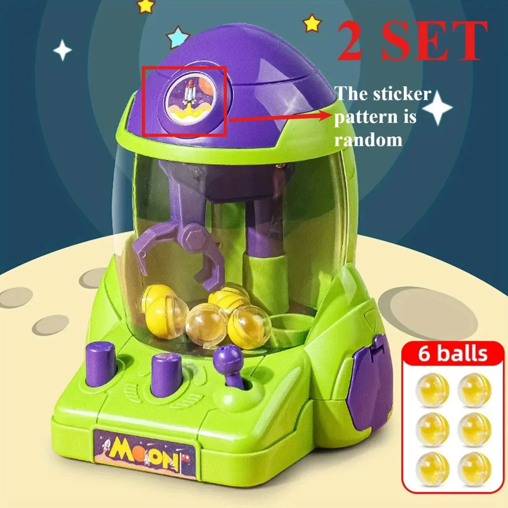 Space Rocket Claw Machine - Green-2set