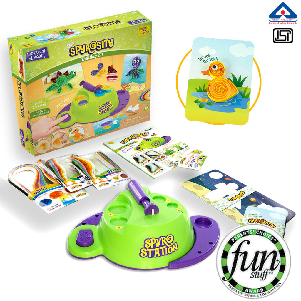 Spyrosity- Explore - Quilling Based Creative Toy And Activity Set - Quilling