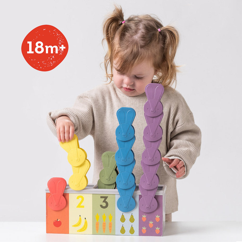Taf Toys Bunny School Match & Count Toy - Easier Learning