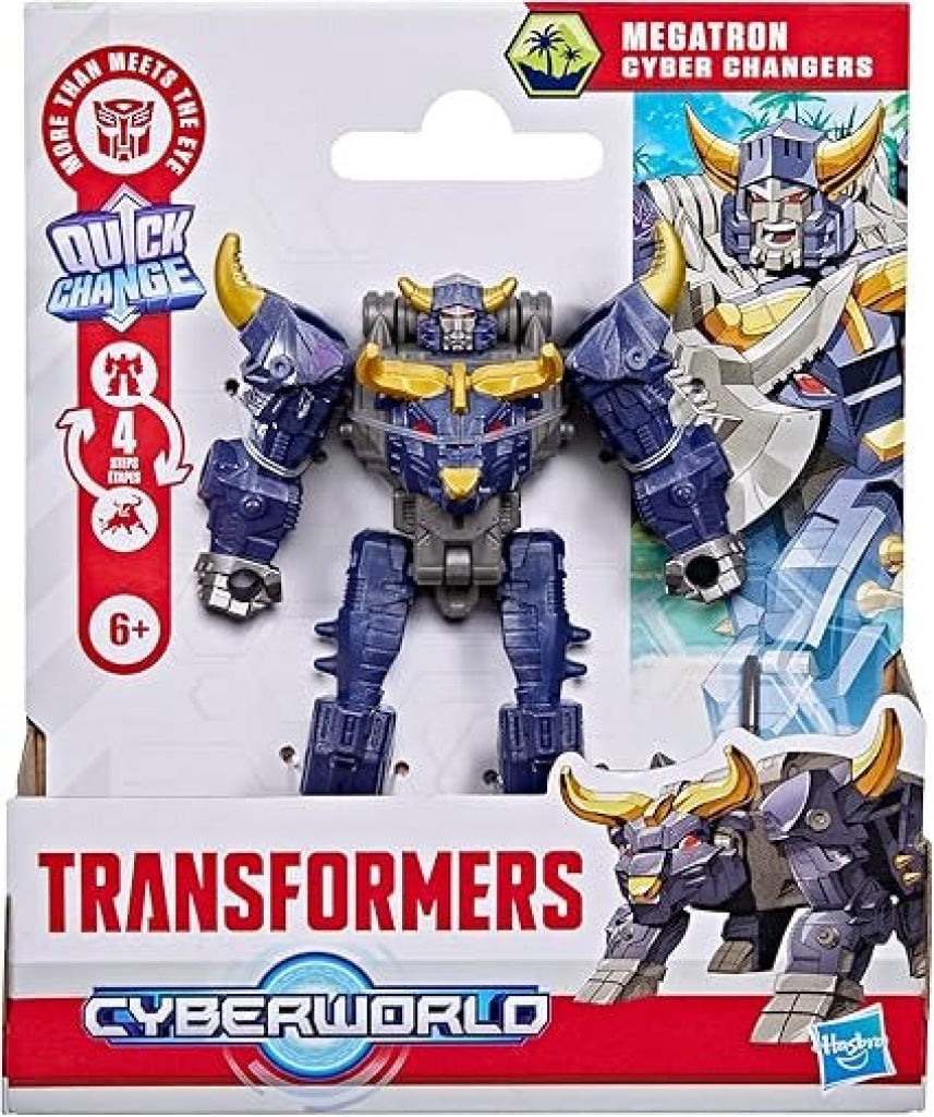 Transformers Cyberworld Cyber Changers Megatron - Transformers
