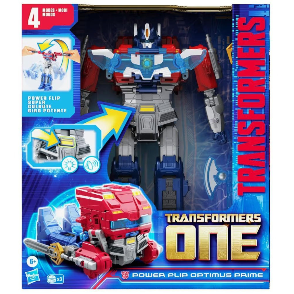 Transformers One Power Flip Optimus Prime (Orion Pax) - Transformers