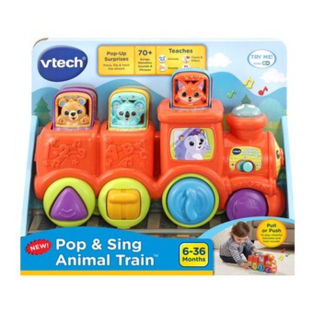 VTech Pop & Sing Animal Train - VTech