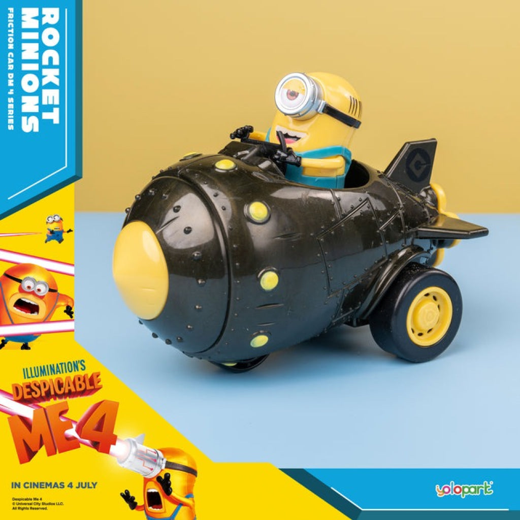 Yolopark Despicable Me 4 - Rocket Minions Friction Car