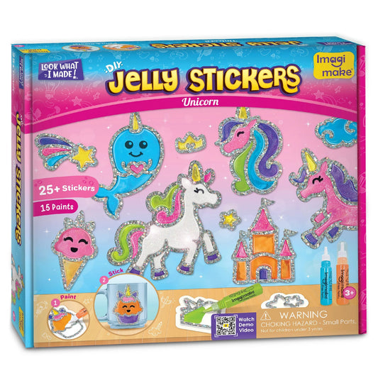 DIY Unicorn Jelly Sticker-Making Kit