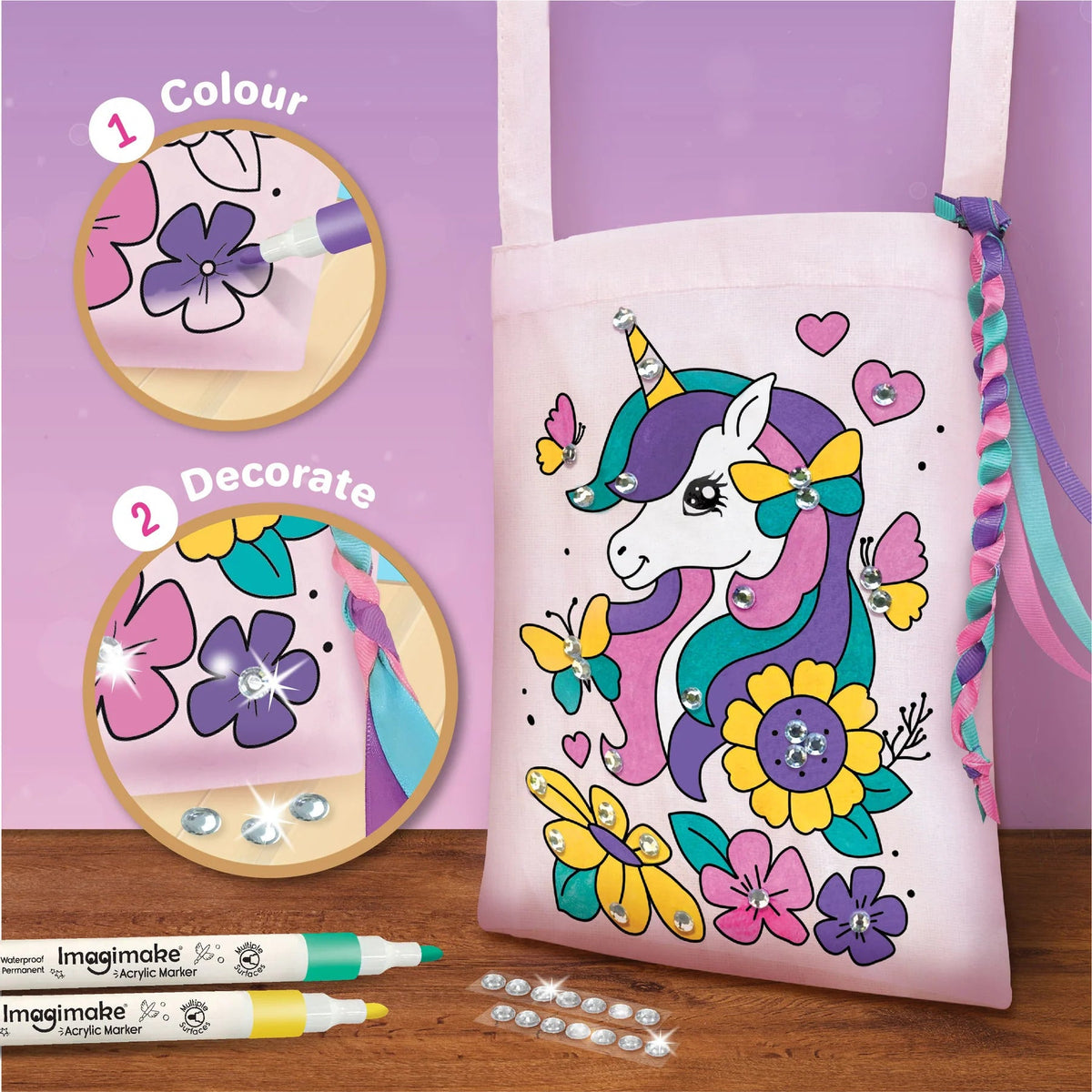 Unicorn Fabric Painting Craft Kit