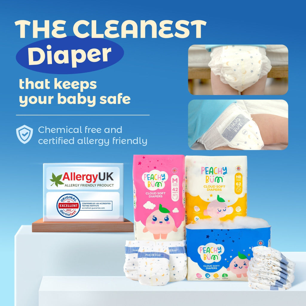 [1 Carton] 3 Pack Cloud Soft Diapers - Bundle