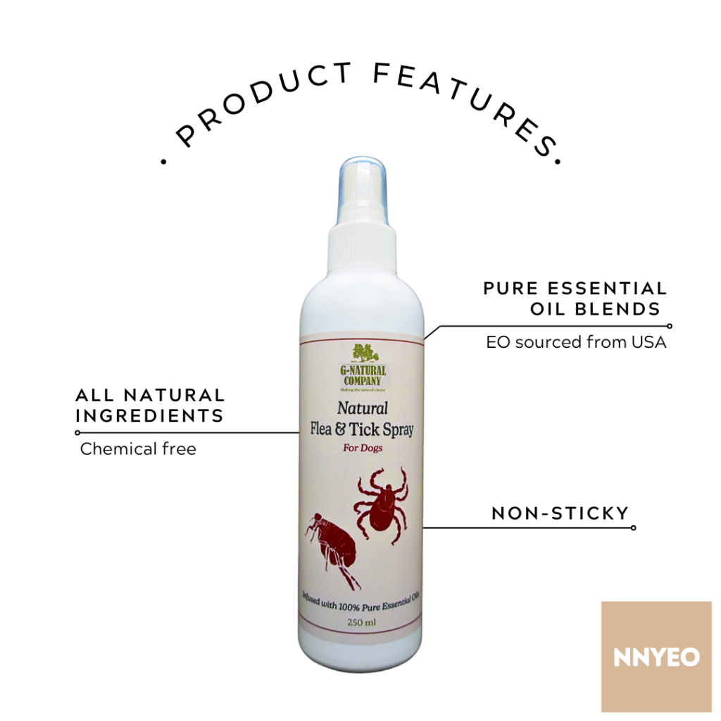 100% Natural Flea & Tick Spray