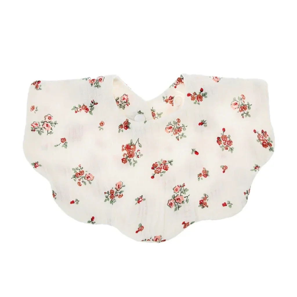 10Pc/Set Organic Cotton Baby Bibs Solid Color