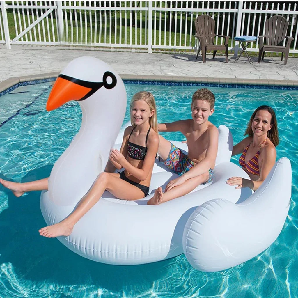 150Cm Inflatable Giant Swan Float