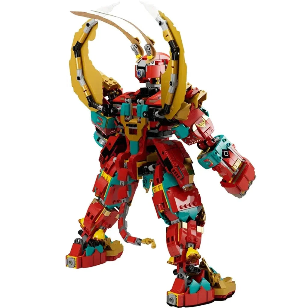 1705Pcs Goku Series Monkey King Super Mecha Building Blocks