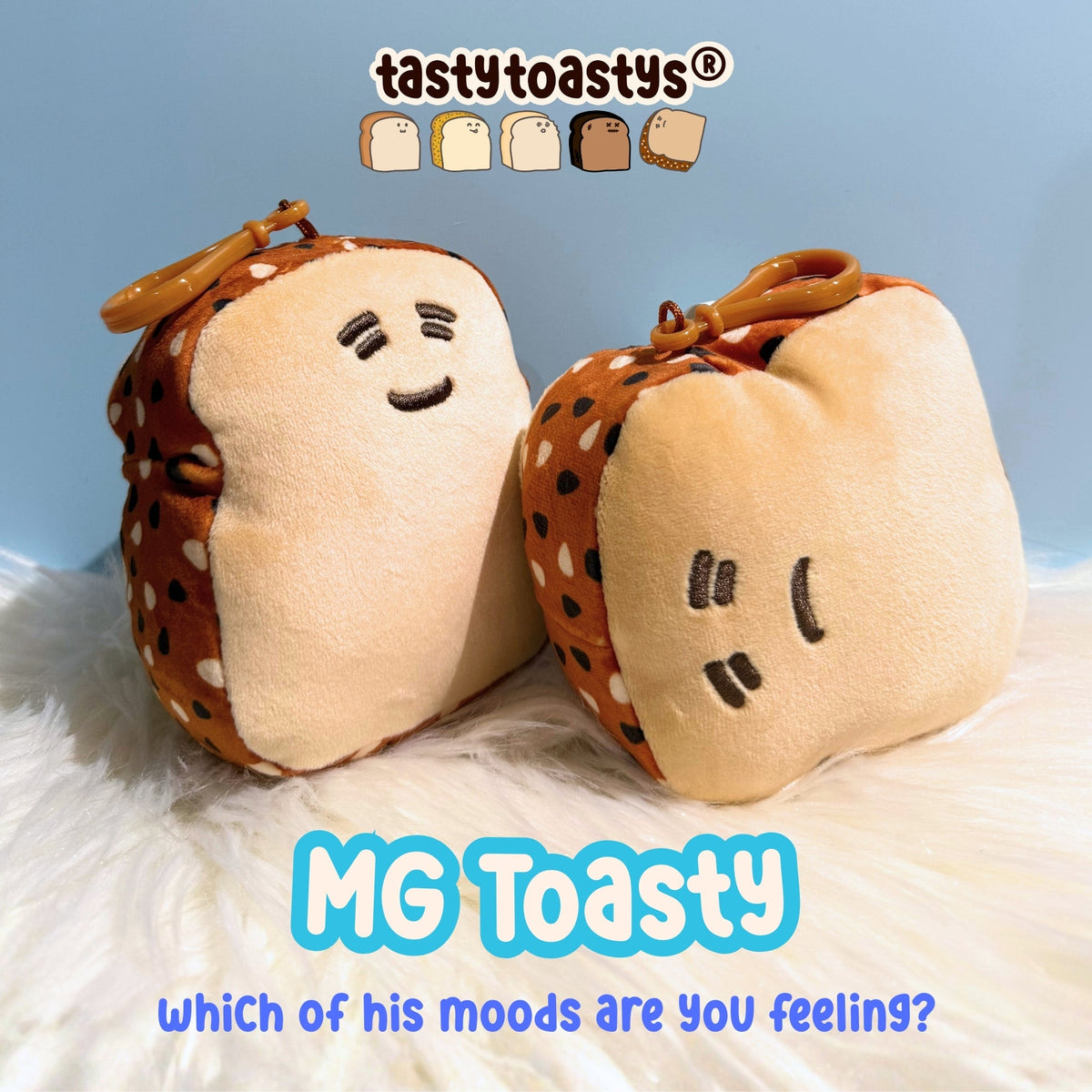 MG Toasty 4" Clip-on Plush