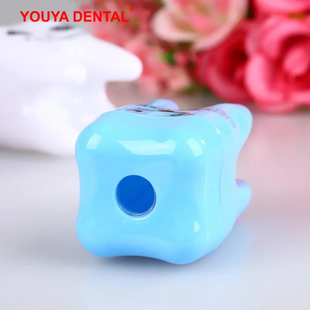 20Pcs/Lot Cute Pencil Sharpener Tooth Shaped