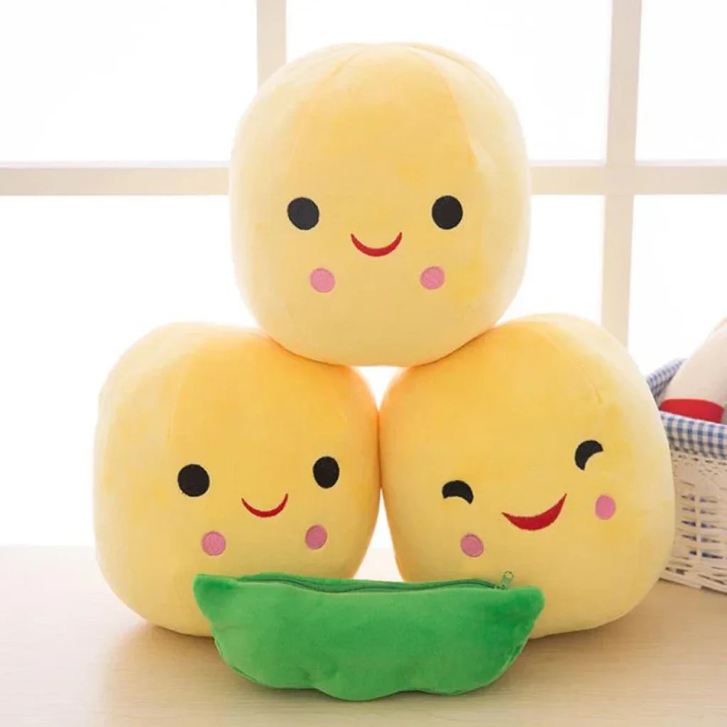 25Cm Cute Children’s Baby Plush Peas