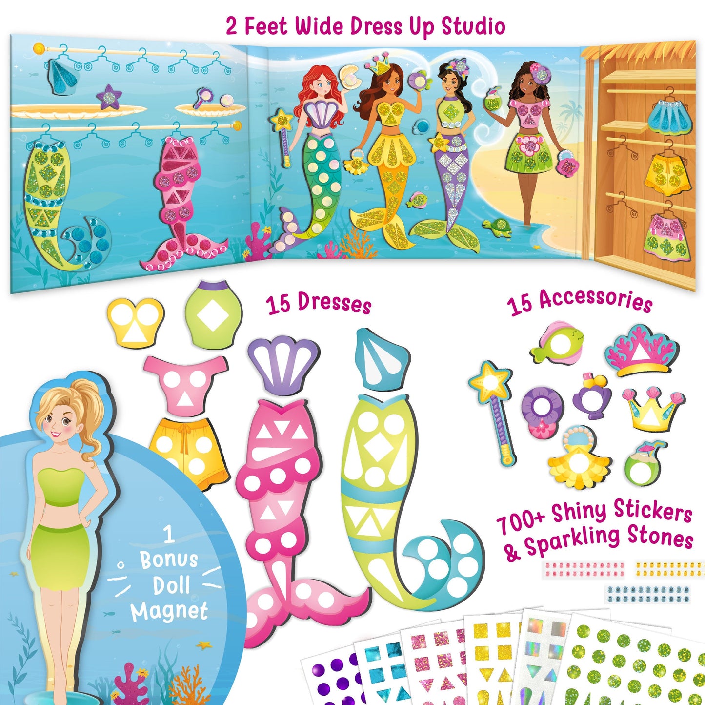 Magnetic Dress-Up Mermaid