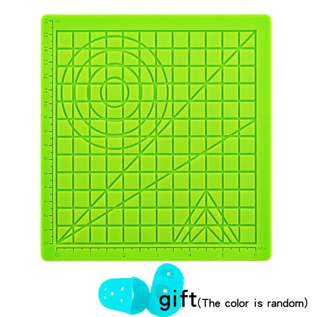 3D Printing Pen Silicone Mat - green