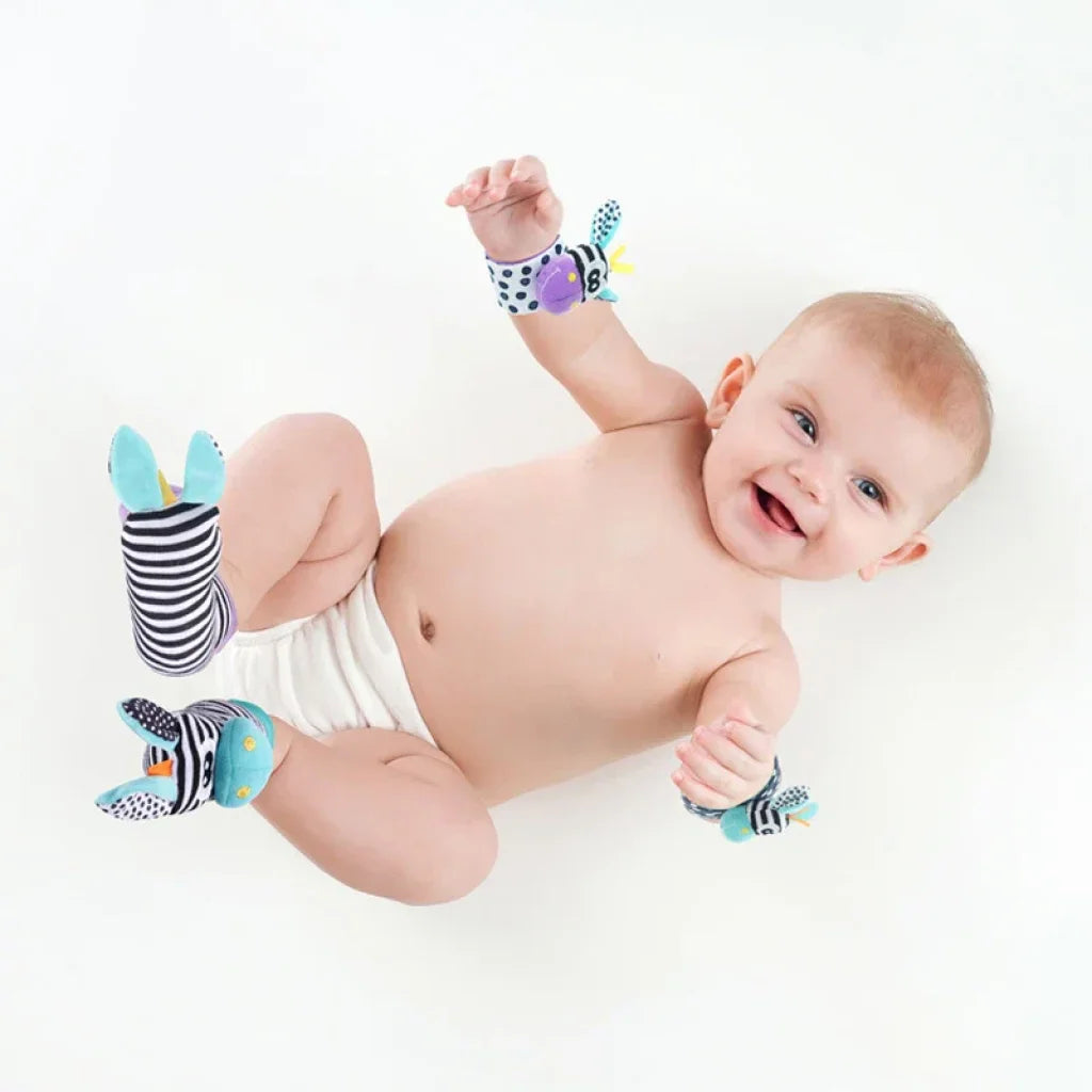 4Pcs/Set Baby Rattle Cute Stuffed Animals