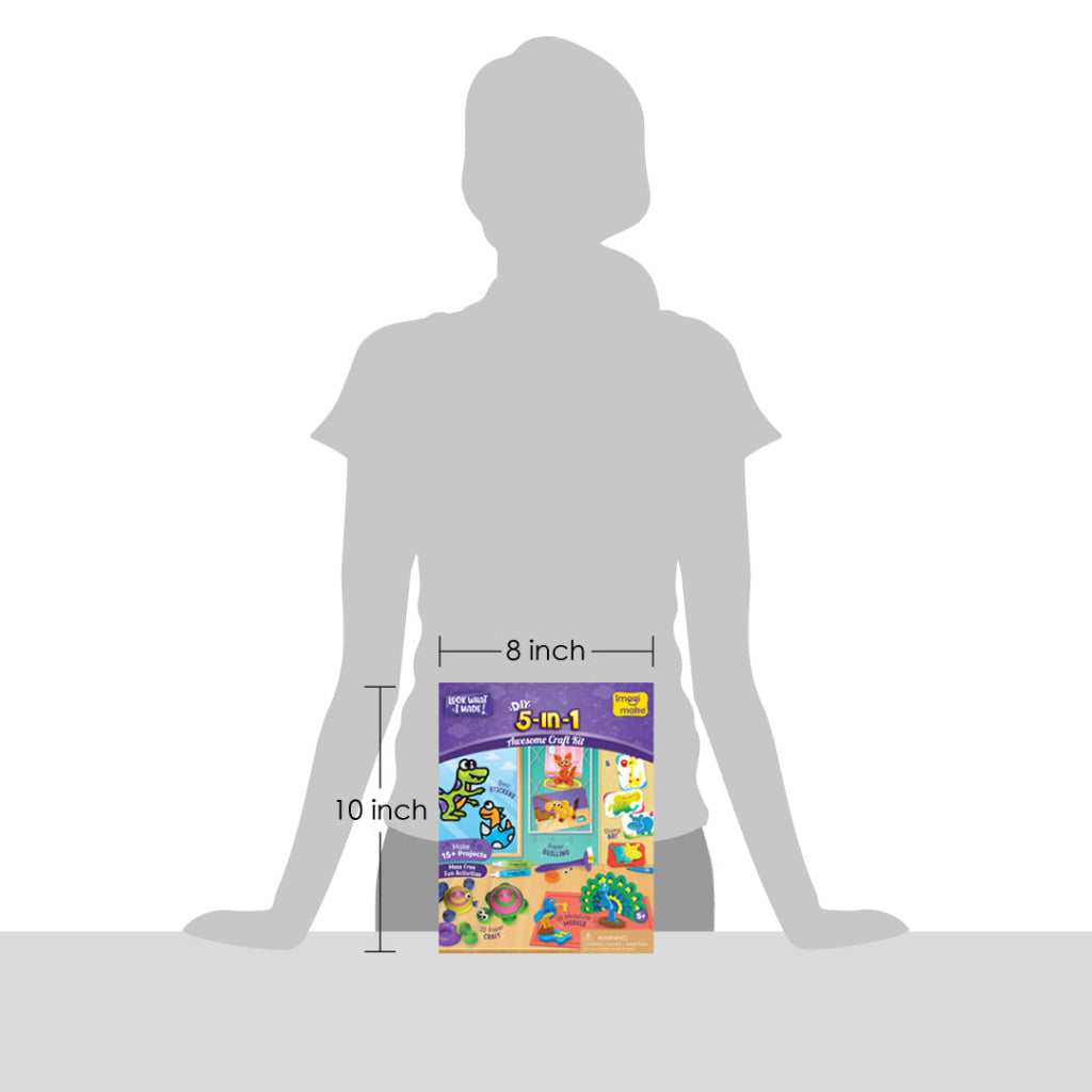 5 in 1 Awesome Craft Kit - Arts & Crafts