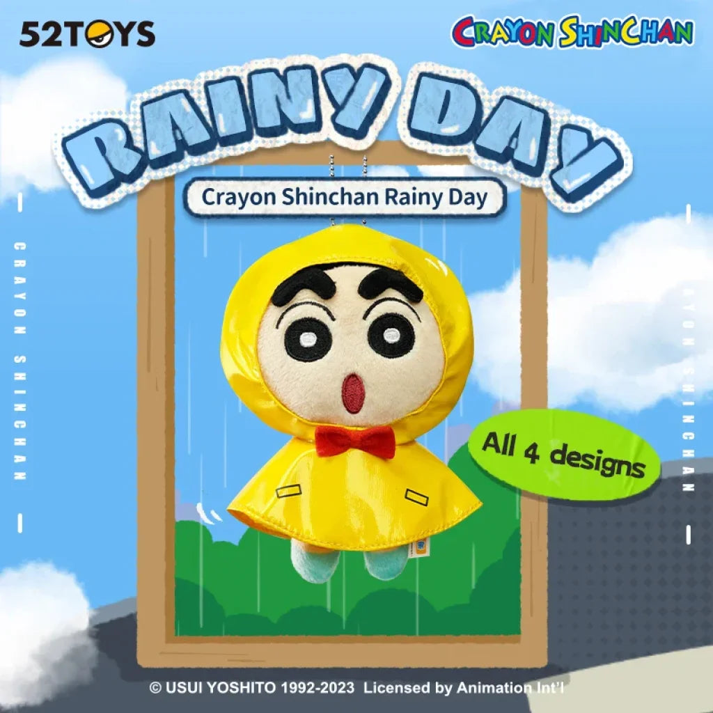 52Toys Crayon Shinchan Rainy Day Anime Figure