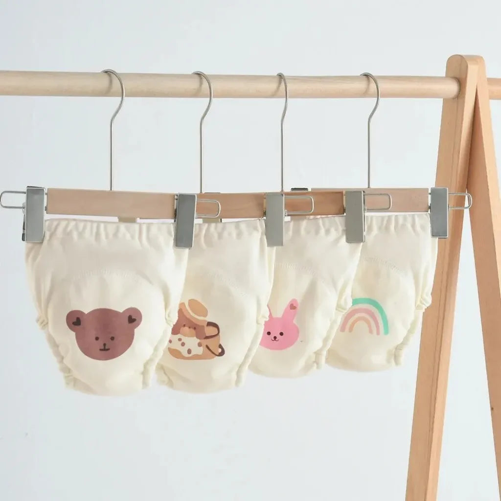 6 Layers Cloth Baby Diapers Breathable Reusable