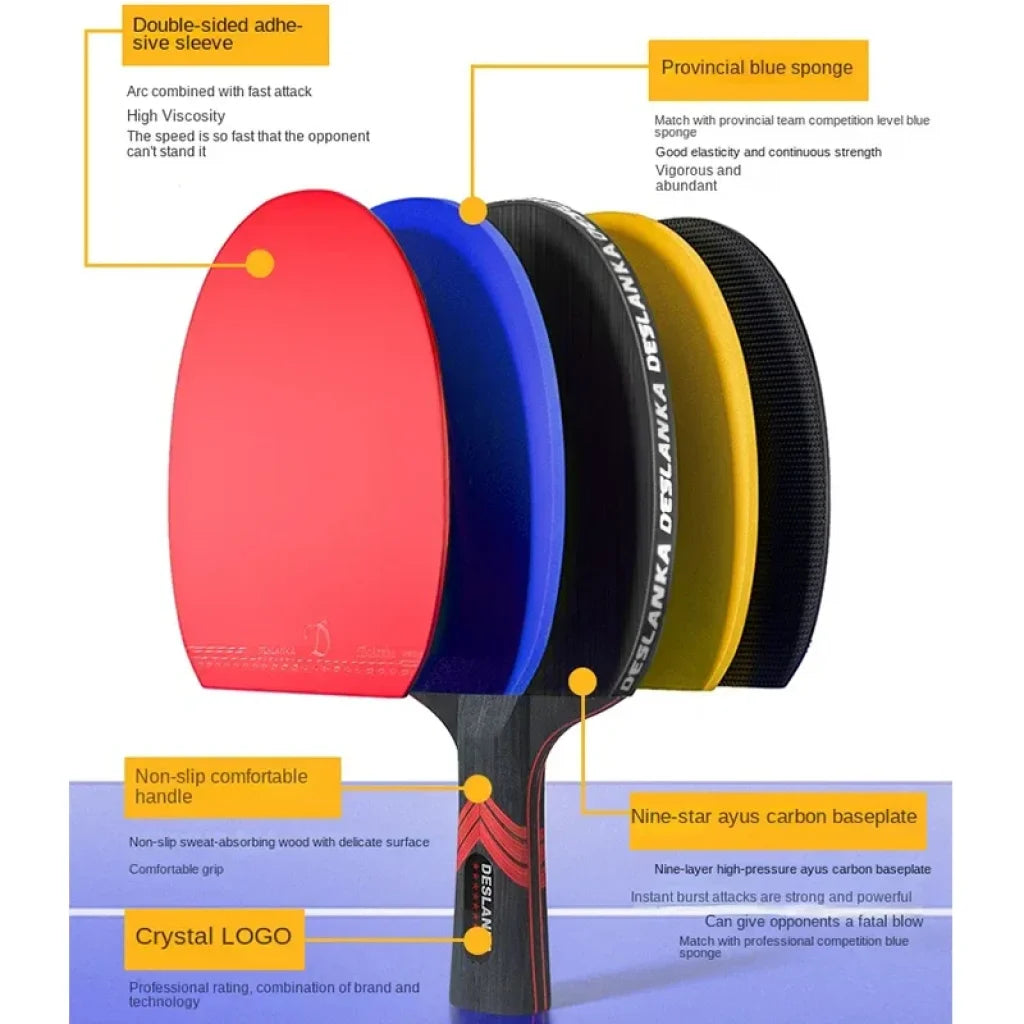 7Star 9Star Table Tennis Racket Carbon