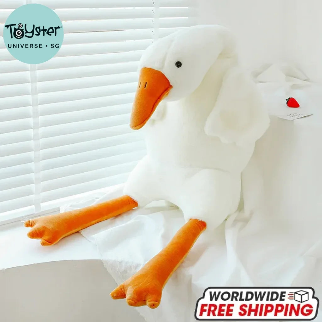 90-190Cm Big White Goose Pillow Plush