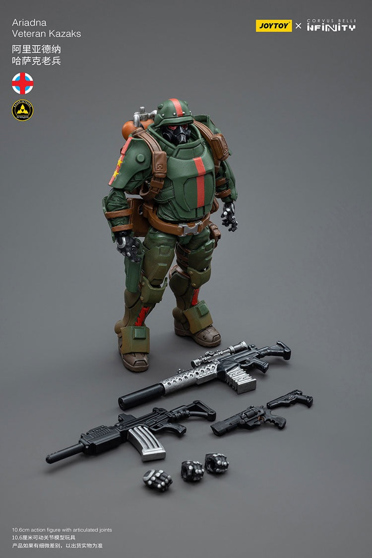 Joytoy Corvus Belli Infinity Ariadna Veteran Kazaks