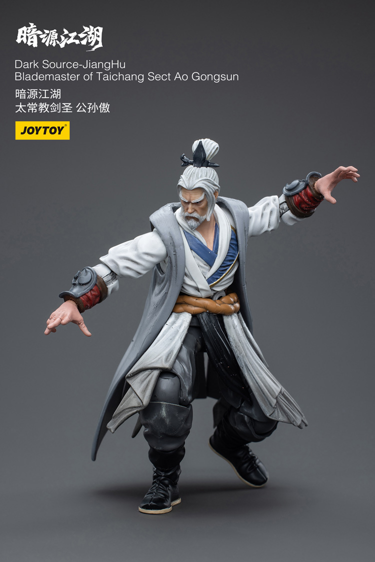 Joytoy Dark Source Jianghu Blademaster Of Taichang Sect Ao Gongsun