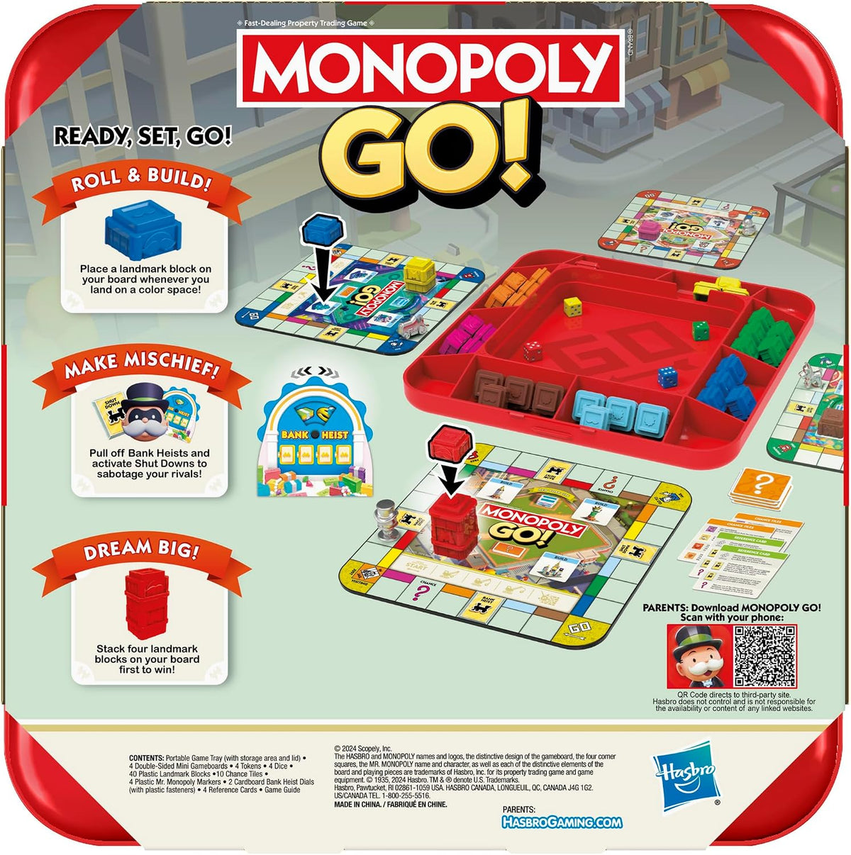 Hasbro Gaming Monopoly GO! (U.P. $44.90)