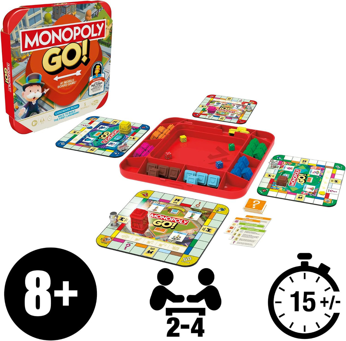 Hasbro Gaming Monopoly GO! (U.P. $44.90)