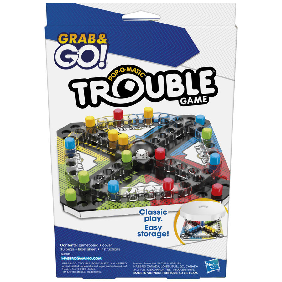 Hasbro Grab and Go Trouble (U.P. $11.90)